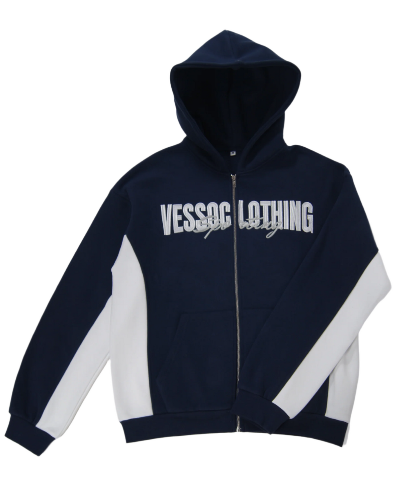 Navy Zip Hoodie